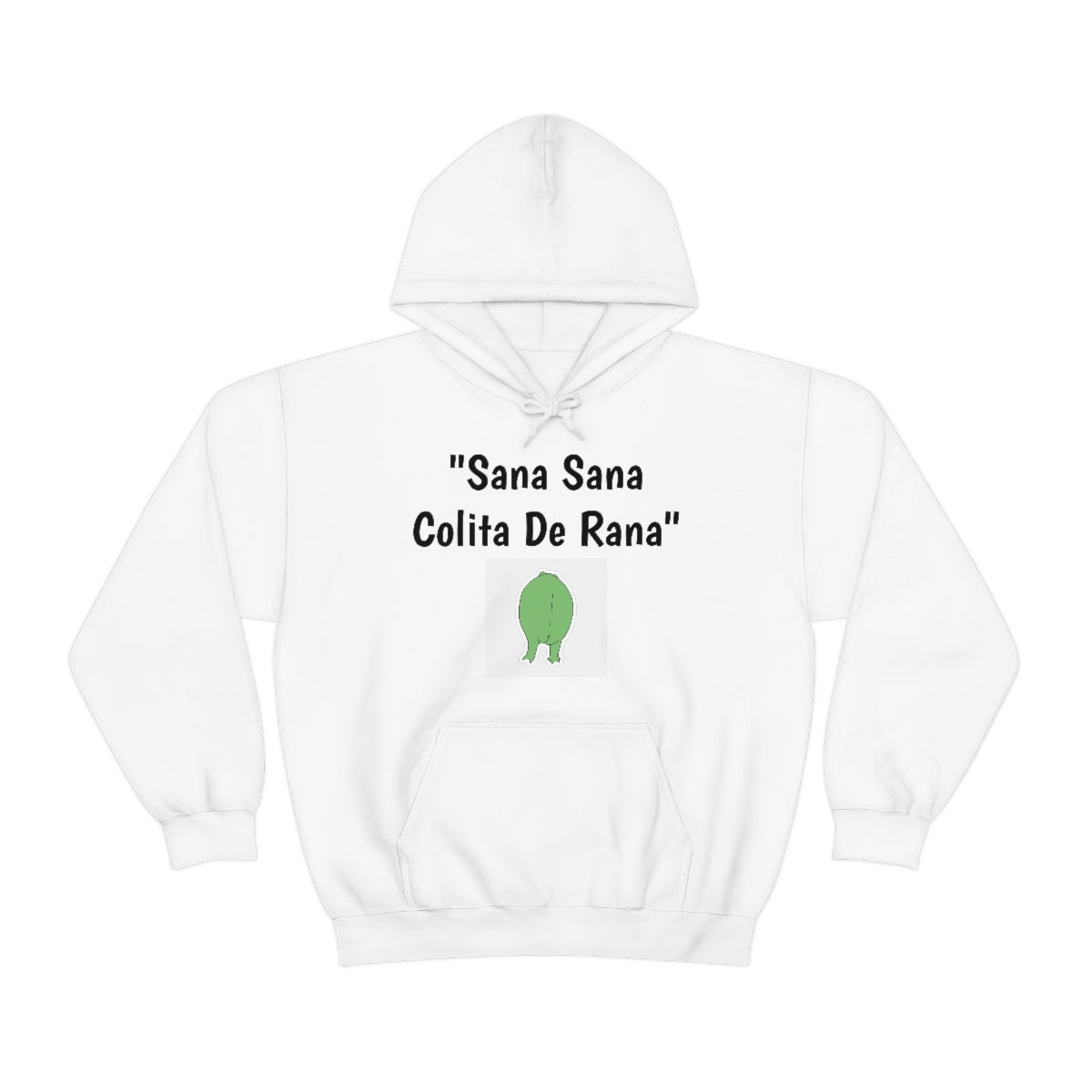 Unisex "Colita De Rana" Hooded Sweatshirt